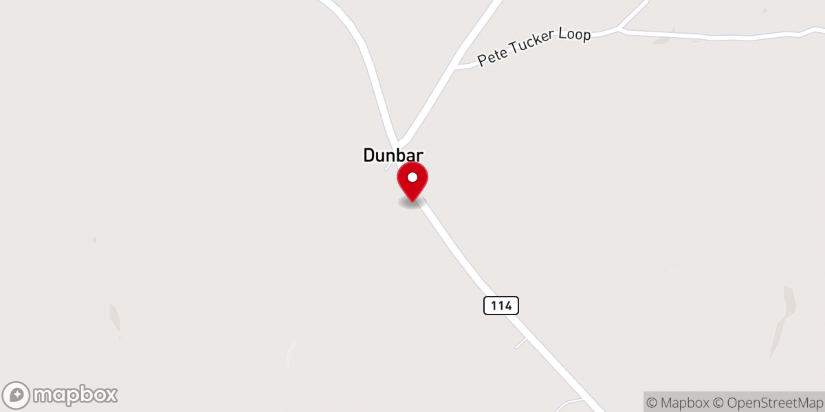 Map showing location of Bath Springs Methodist Church