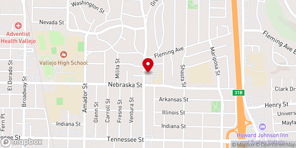 Map showing location of St Basil Conference-St Vincent
