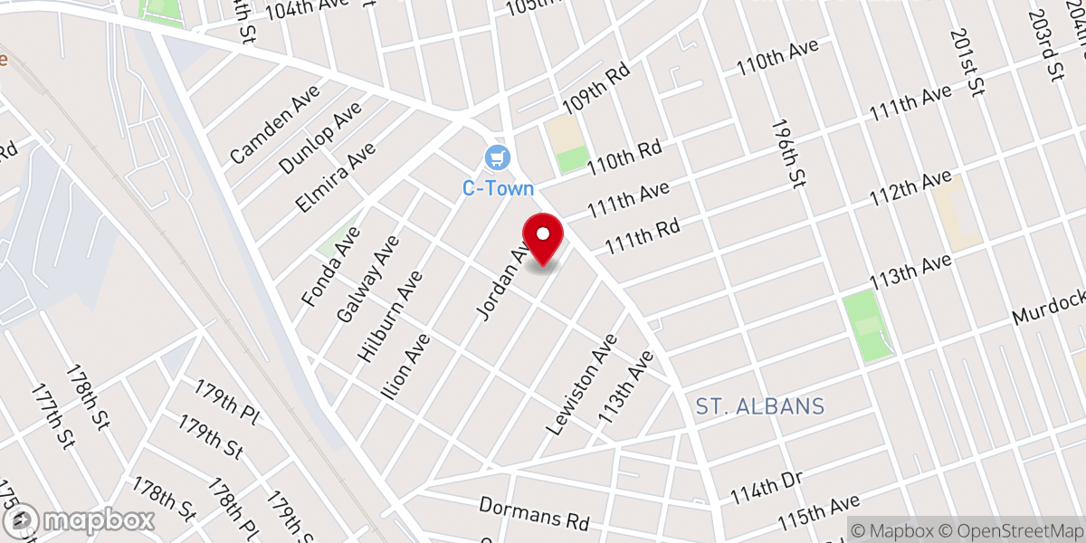 Map showing location of Pilgrim Overseas Missionary Society Corp