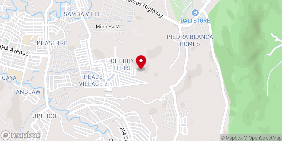 Map showing location of Jesus Hope of Glory International Christian Ministry