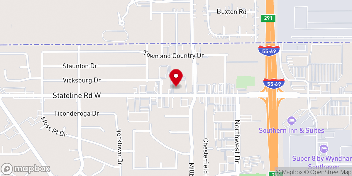 Map showing location of Lifespring Church