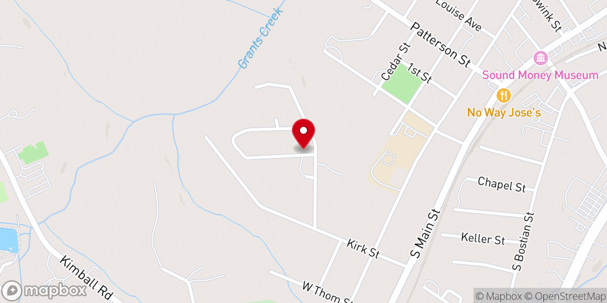 Map showing location of Gospel Lighthouse Church Inc