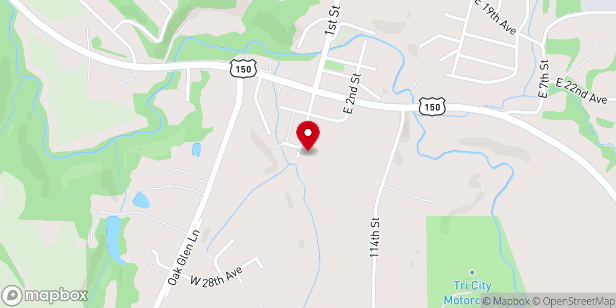 Map showing location of Coal Valley Food Pantry - Food Distribution Center