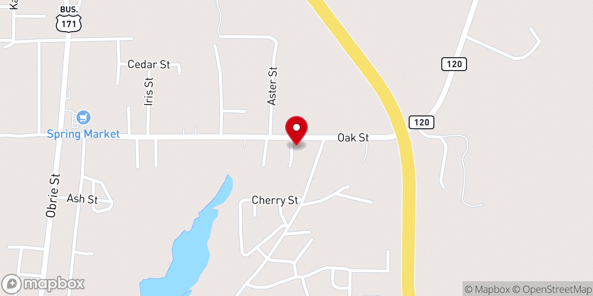 Map showing location of Macedonia Baptist Church