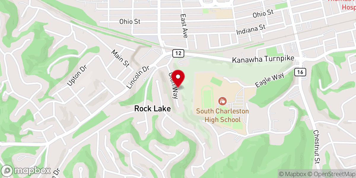 Map showing location of Dominican Laity West Virginia-pennsylvania St Catherine