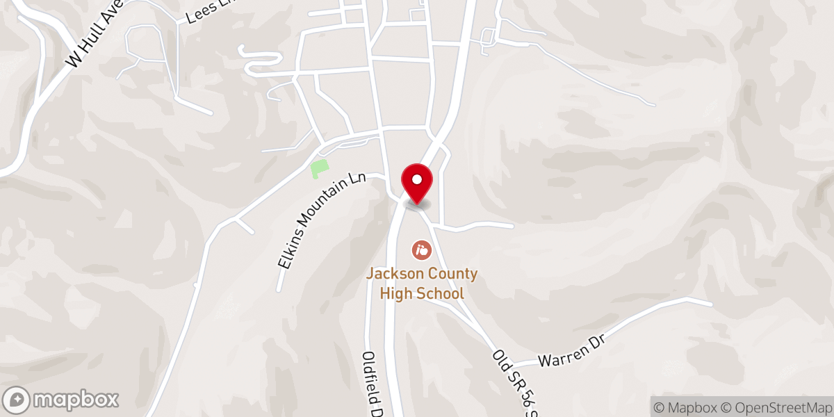 Map showing location of Mountain Chapel Ministry