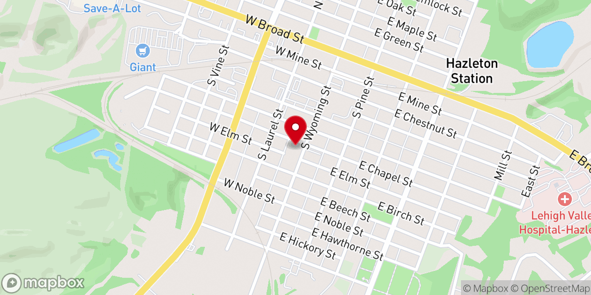 Map showing location of Saint Pius of Pietrelcina Parish