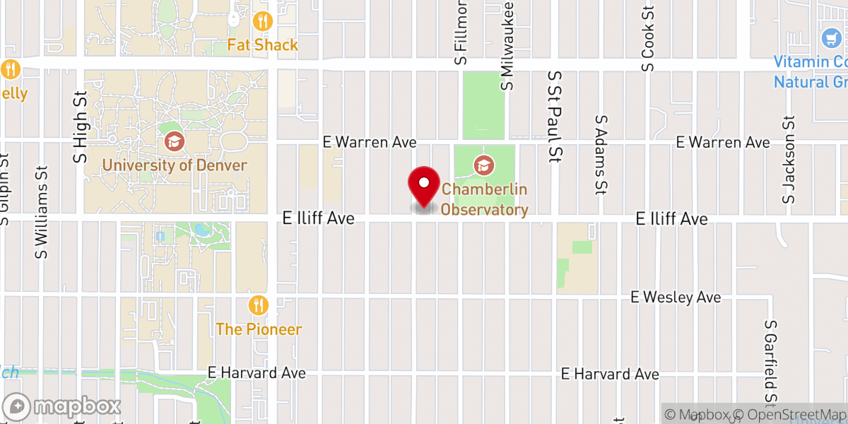 Map showing location of Saint Mary’s Anglican Catholic Church