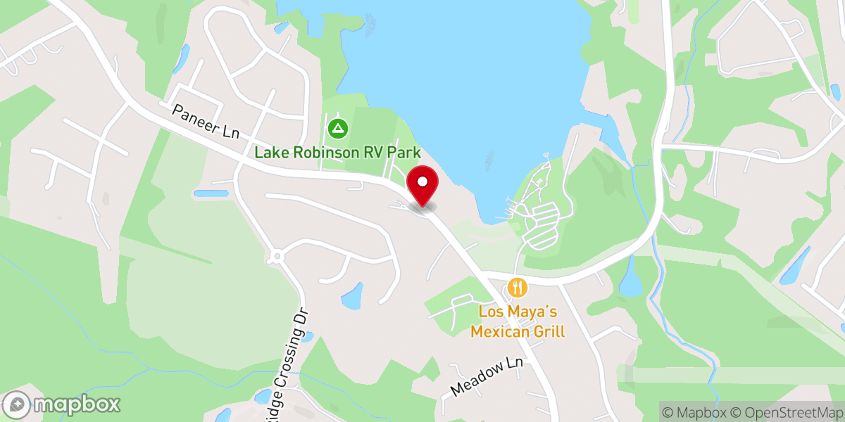 Map showing location of Skylight Chapel and Events