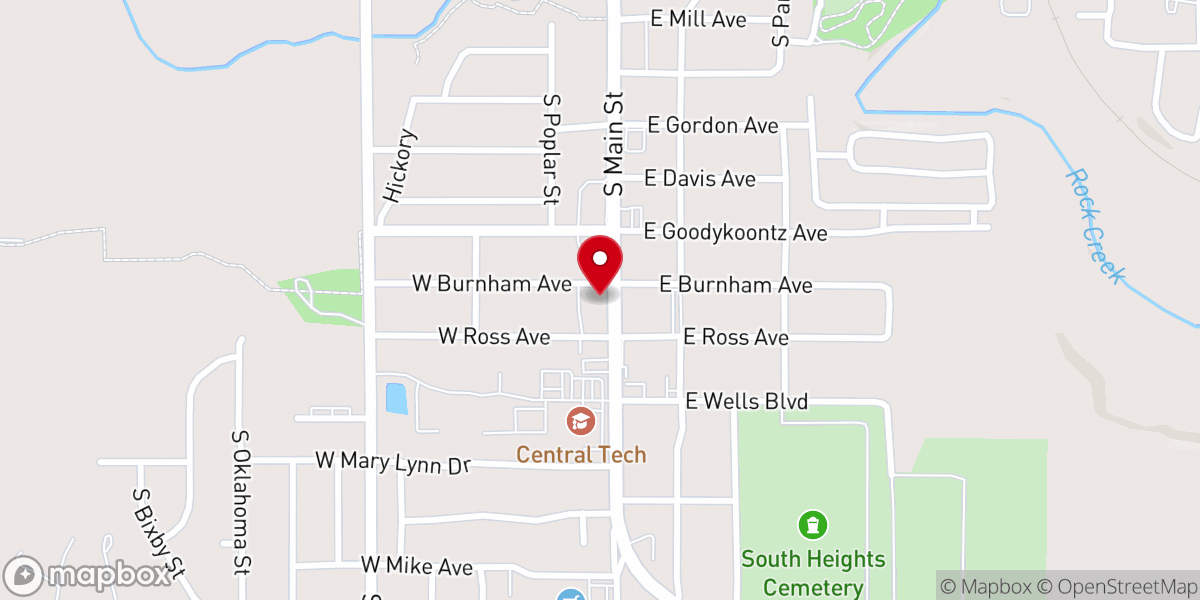 Map showing location of The House Of Refuge Church