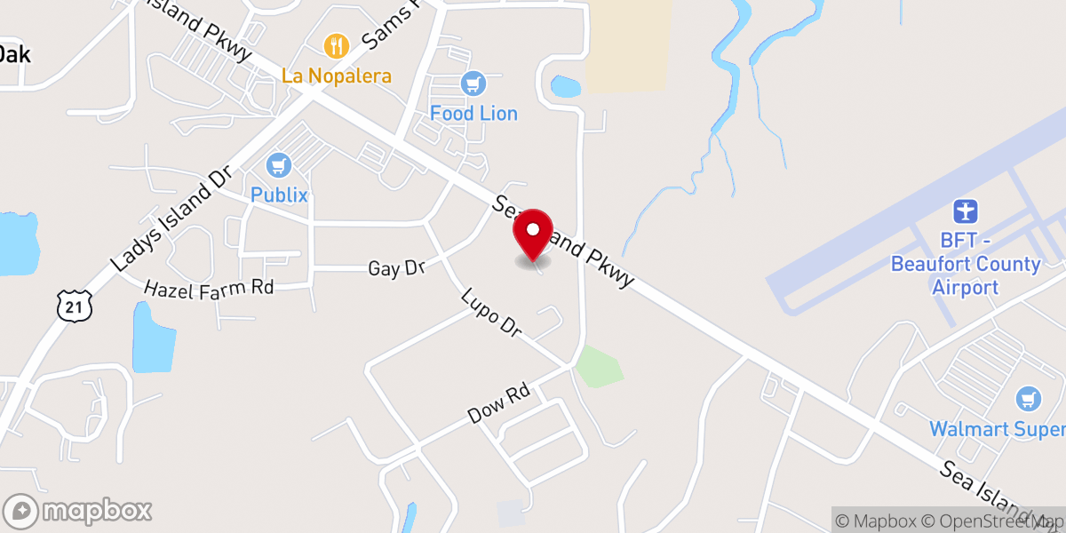 Map showing location of The Sanctuary Apostolic Pentacostal Church