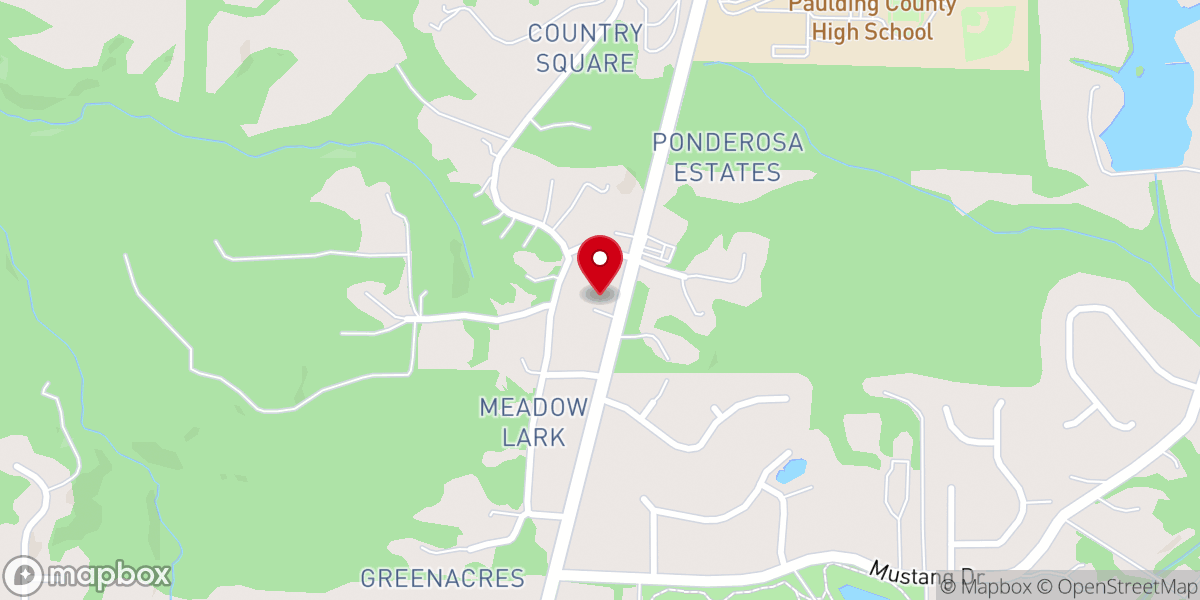 Map showing location of Macedonia Church