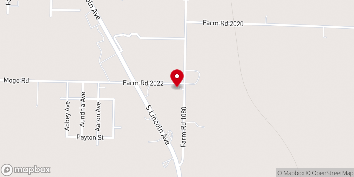 Map showing location of Family Worship Center