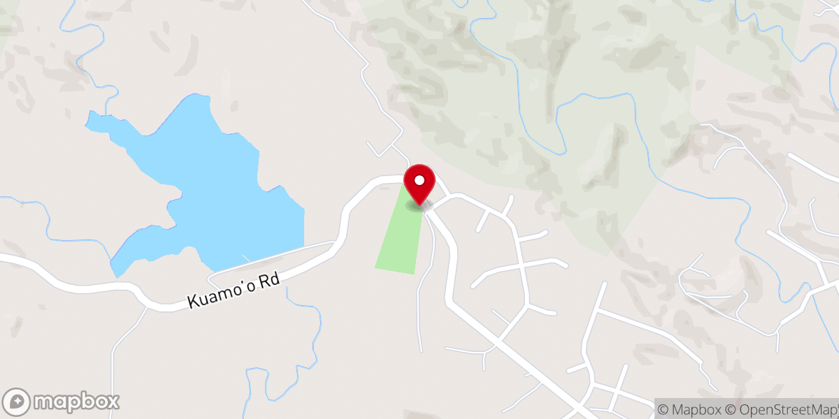 Map showing location of Sacred Rudraksha Forest