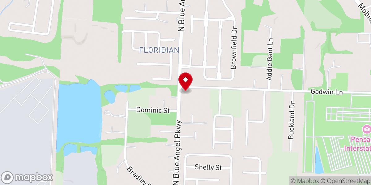 Map showing location of Spring Hill A.M.E. Zion Church