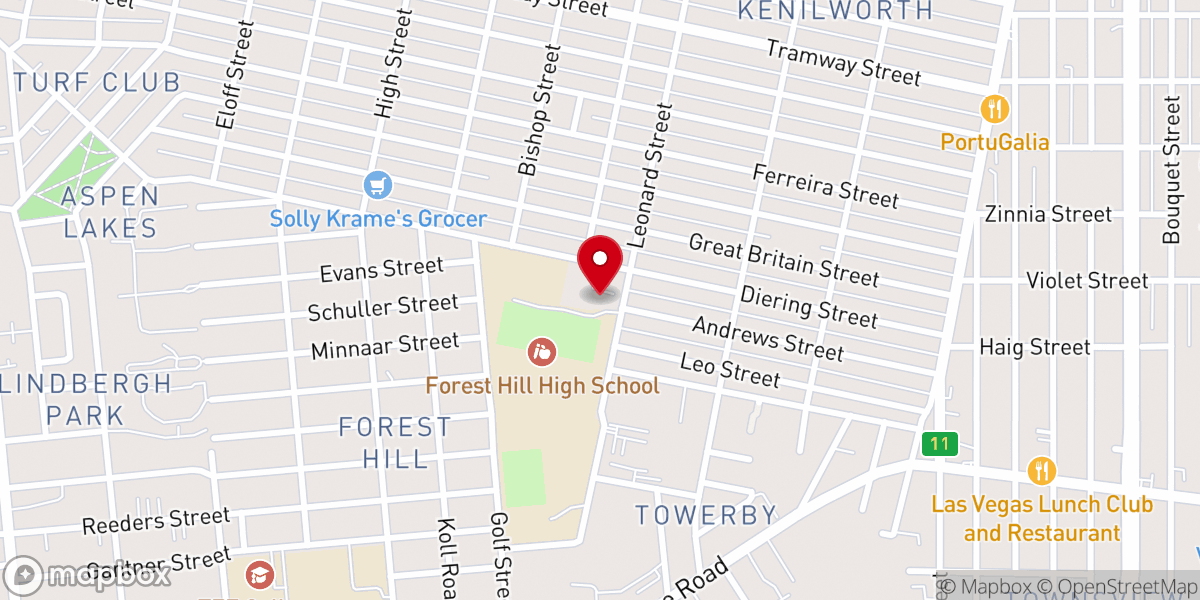 Map showing location of United Pentecostal Church, Lighthouse Worship Centre