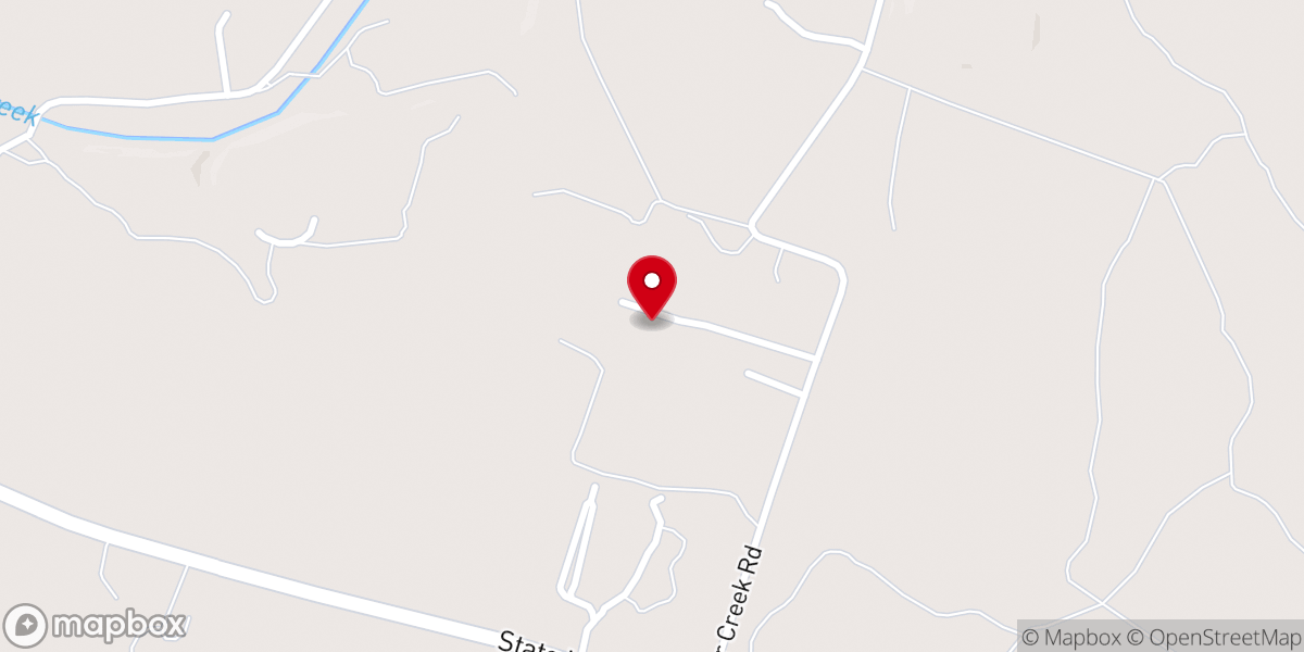 Map showing location of Pipe Creek Community Church
