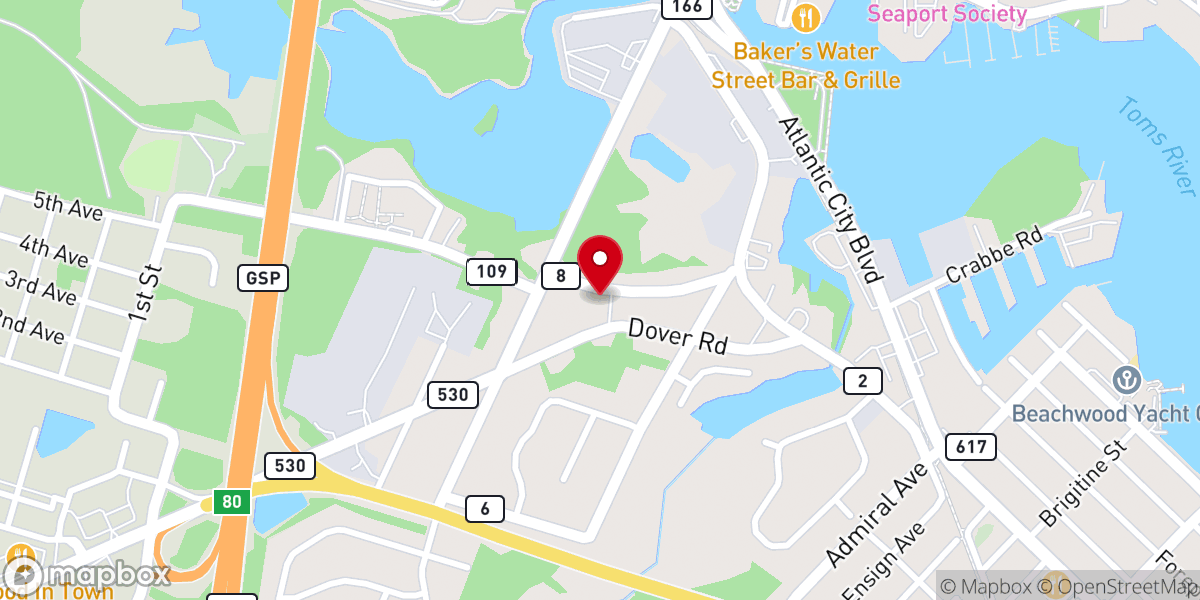Map showing location of Wells Chapel AME Church