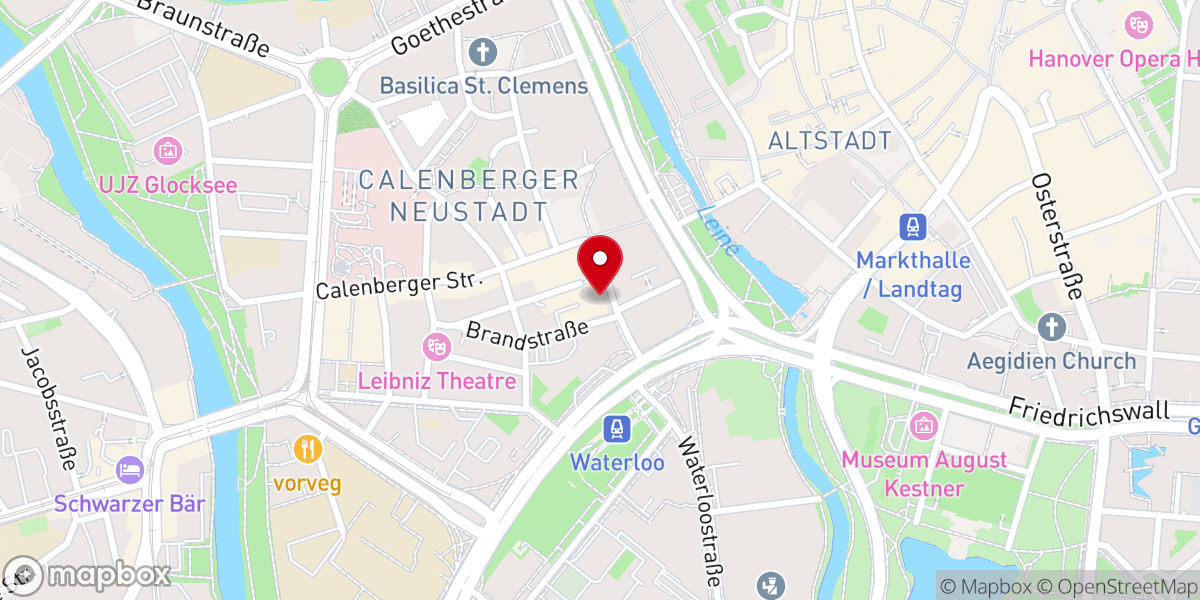 Map showing location of Evangelisch-lutherische Landeskirche Hannovers – Evangelische Medienarbeit | EMA