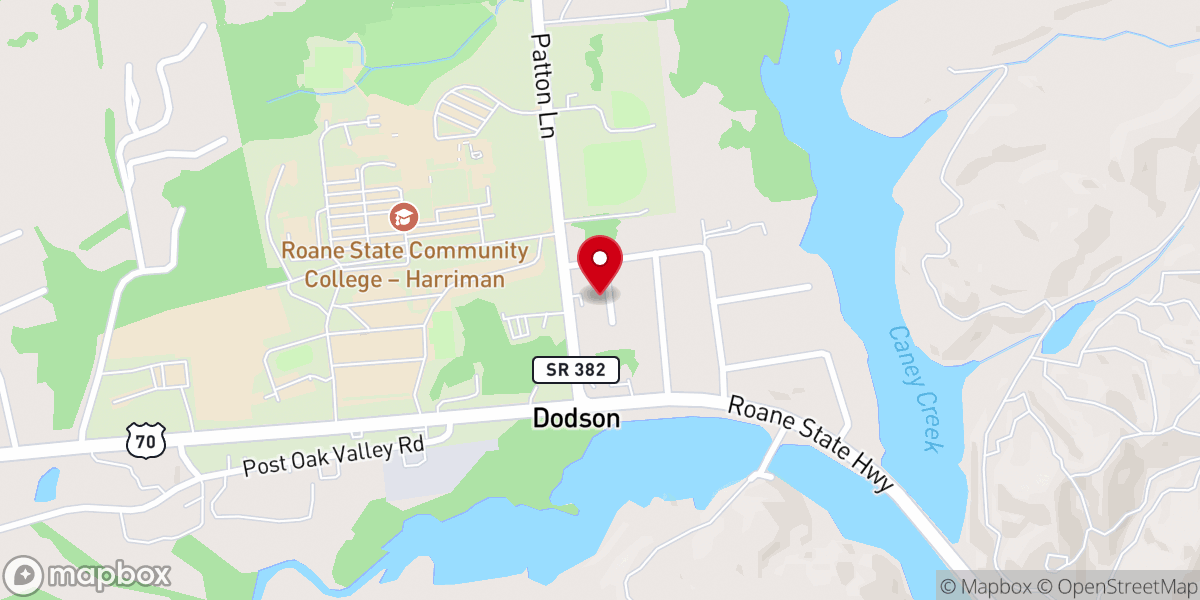 Map showing location of Baptist Collegiate Ministry