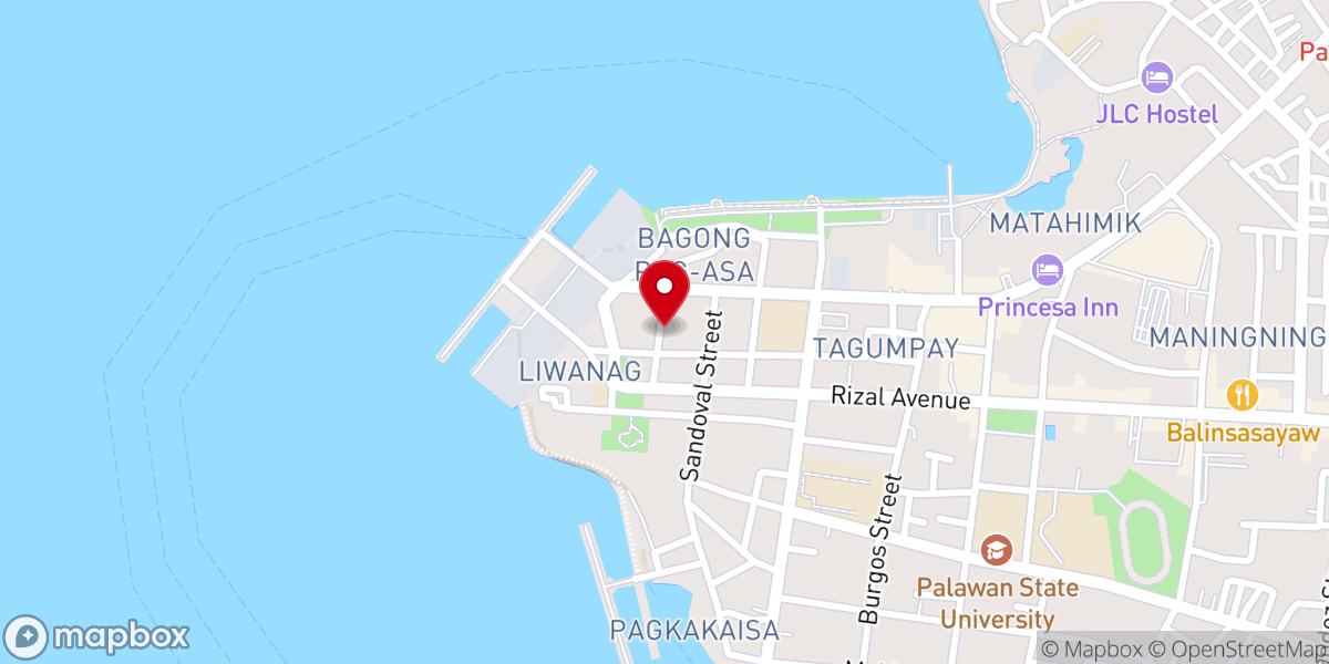 Map showing location of Bahay ni Ma'am Berlinda