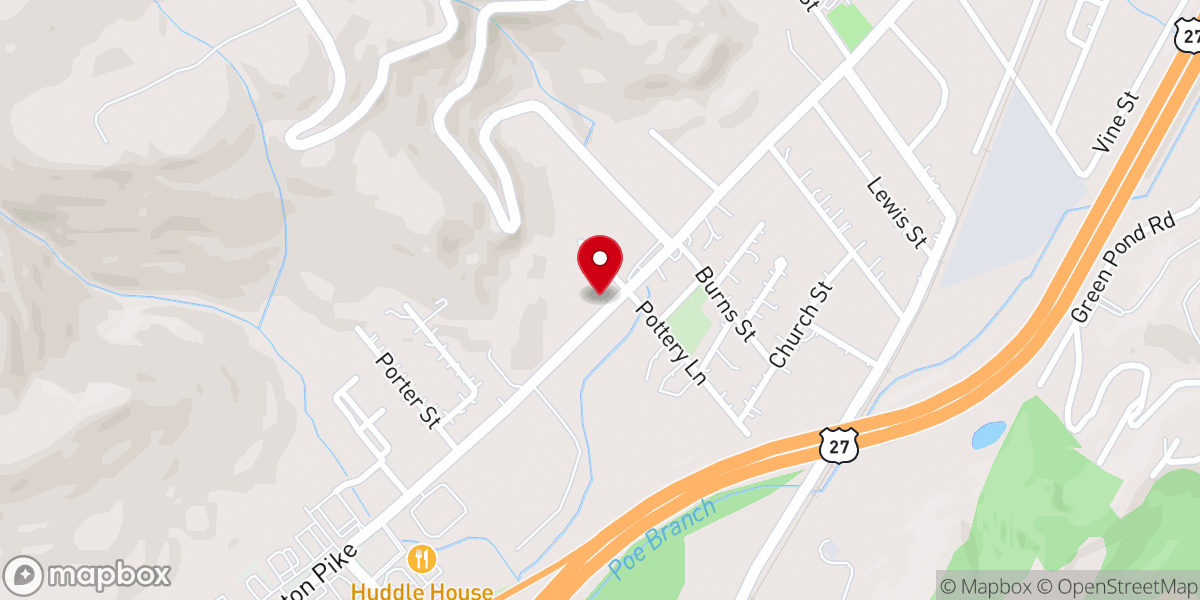 Map showing location of Daisy Church of God Ministry