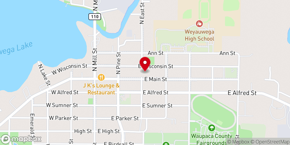 Map showing location of Refinery Church