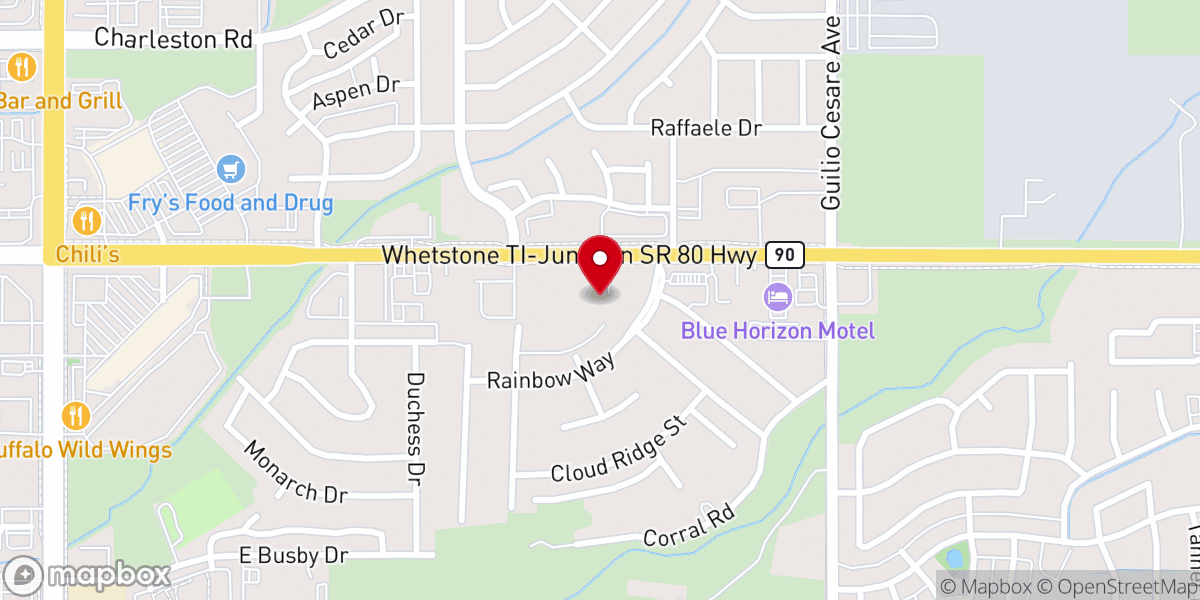 Map showing location of Church of Christ At Cloud 9