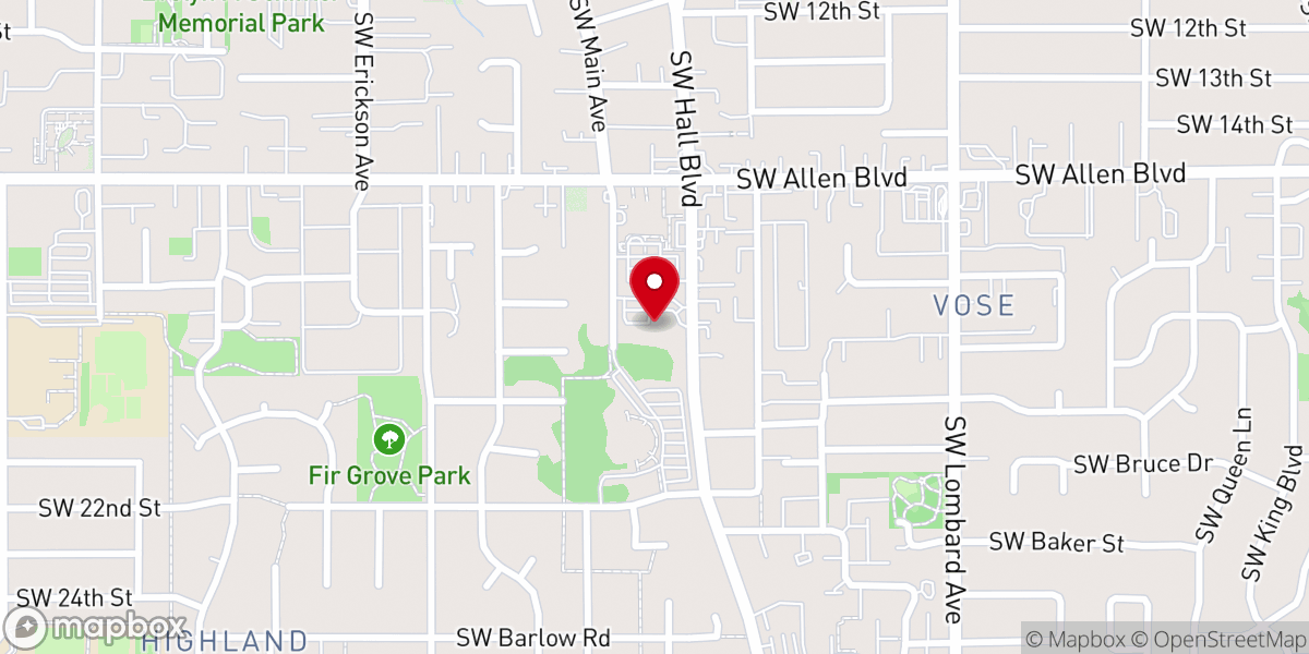 Map showing location of 포트랜드중앙교회 Portland Central Church