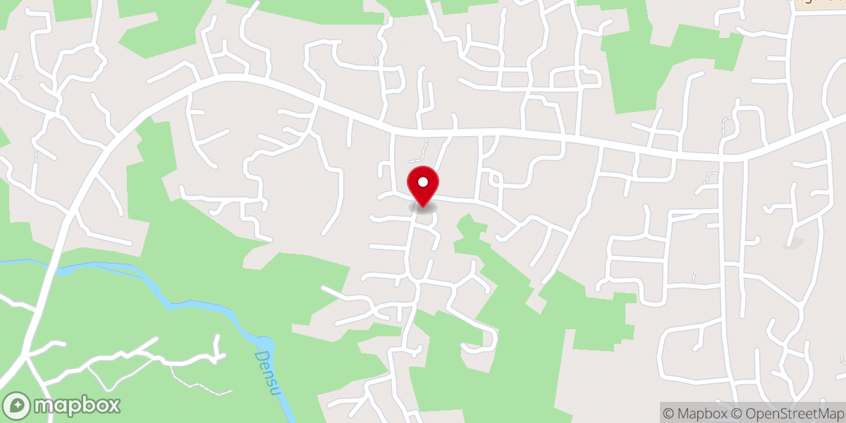 Map showing location of Good Shepherd Methodist Church, Nyamekrom