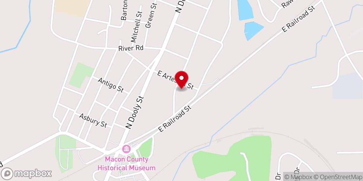 Map showing location of FIRST UNITED HOLINESS CHURCH