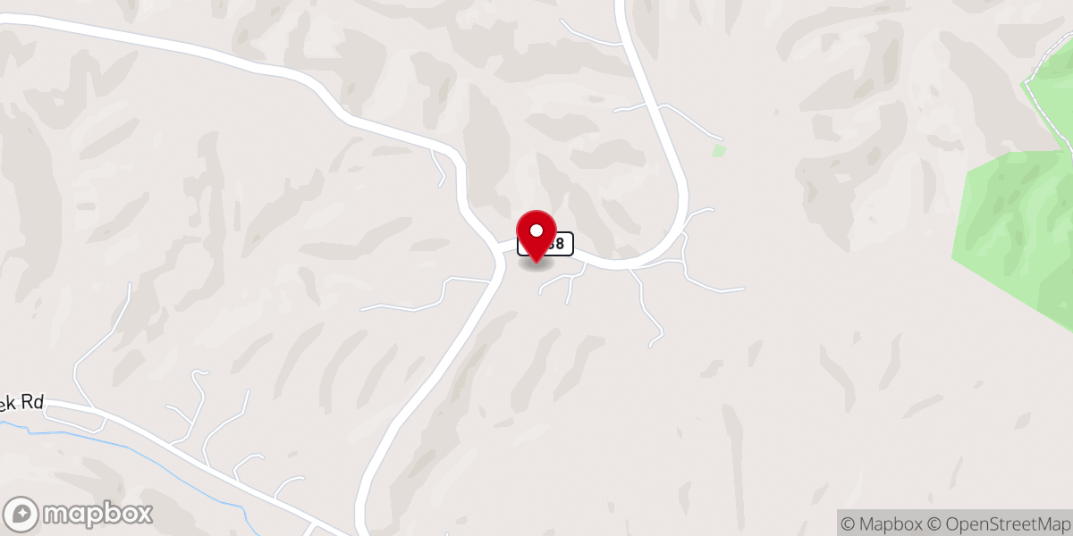 Map showing location of Covington Church