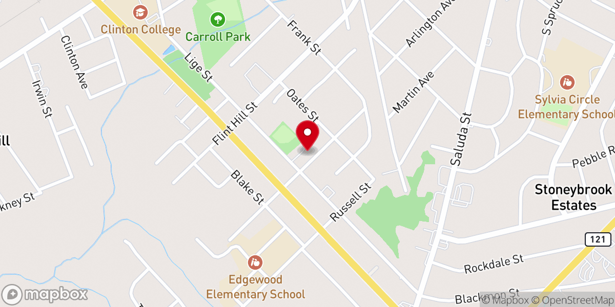 Map showing location of The Word of Hope Church