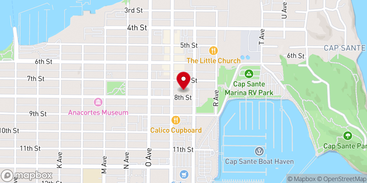 Map showing location of Christ the King Community Church