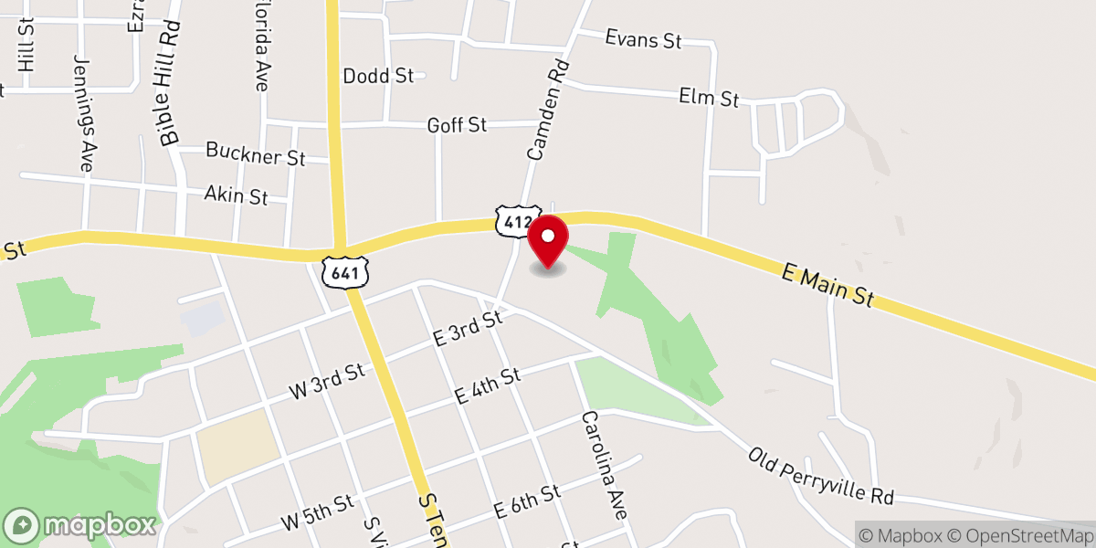 Map showing location of Amazing Grace Ministries