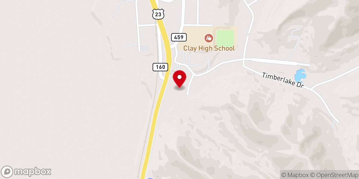 Map showing location of Living Waters Fellowship