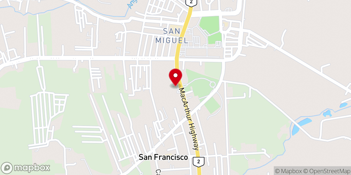 Map showing location of St. Michael the Archangel Parish Church - San Miguel, Tarlac City, Tarlac (Diocese of Tarlac)
