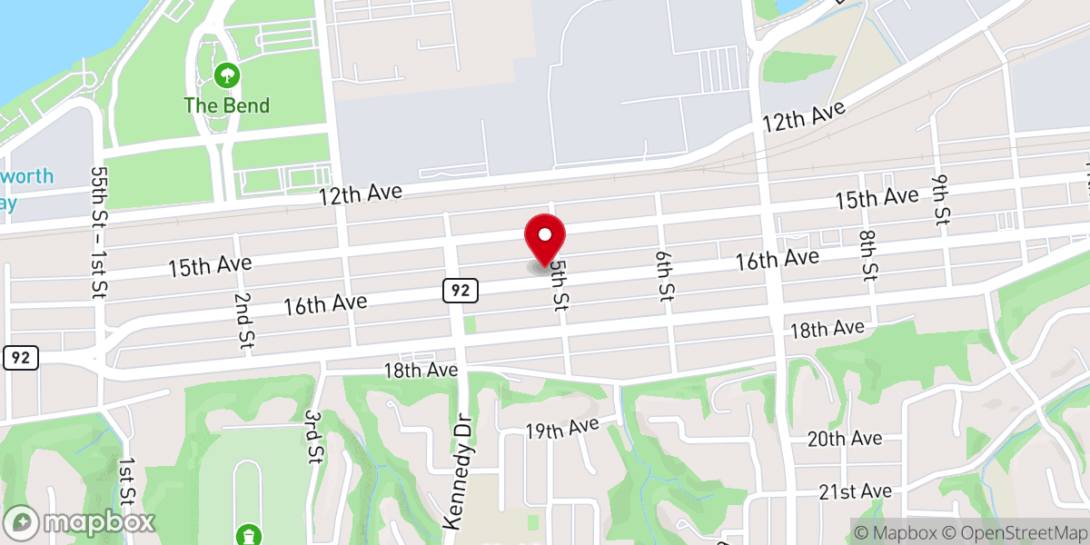 Map showing location of House of the Lord