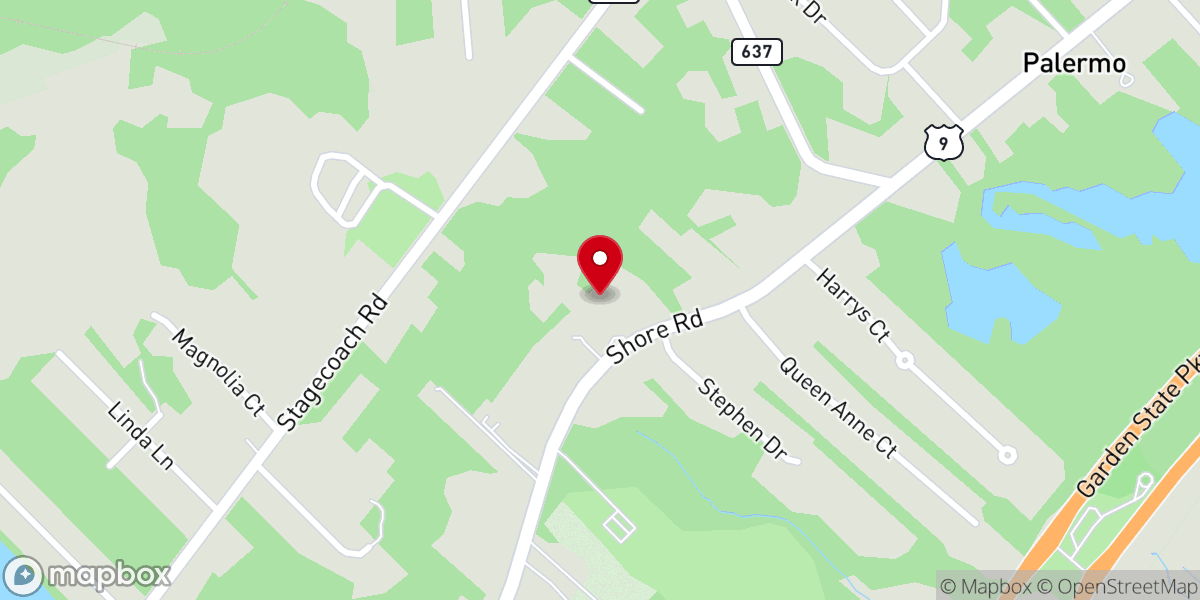 Map showing location of Chapel By The Sea - Upper Township