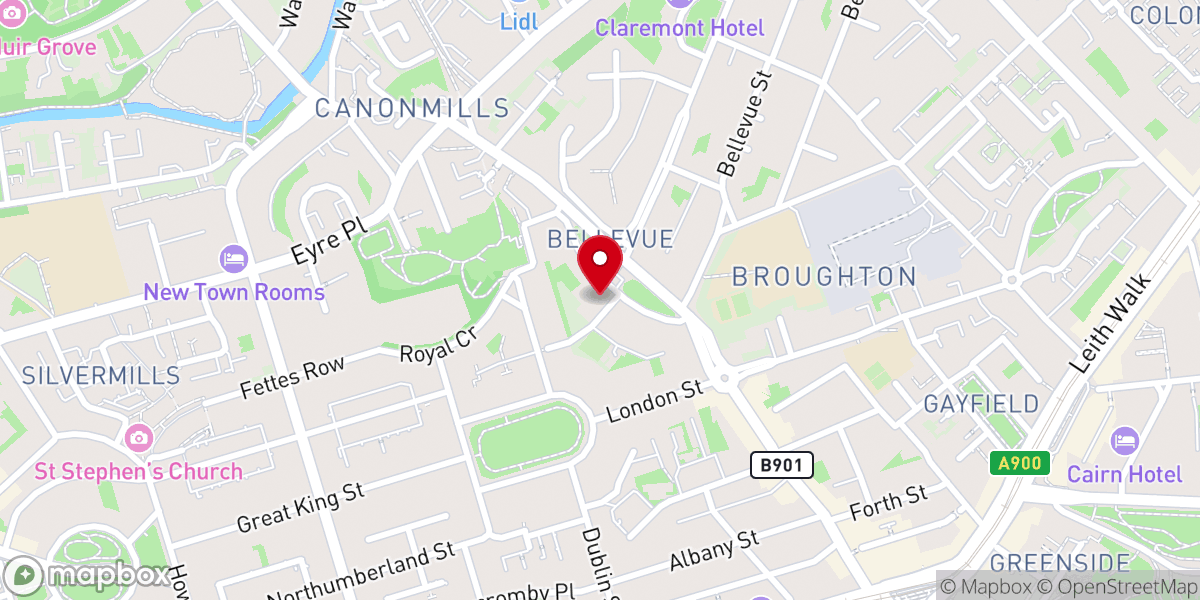Map showing location of Broughton St Marys Parish Church