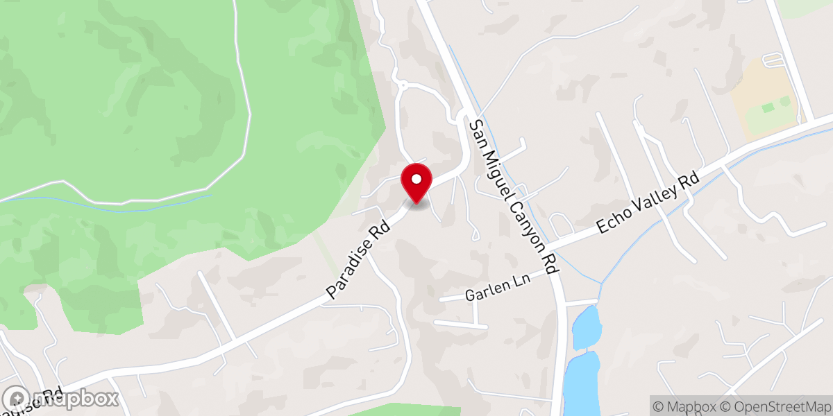 Map showing location of Grace Community Church