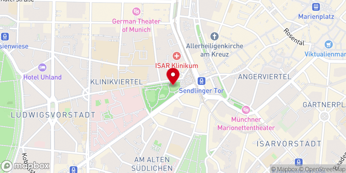 Map showing location of St. Matthäus