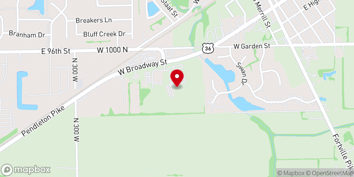 Map showing location of Mercy Road Church - Northeast