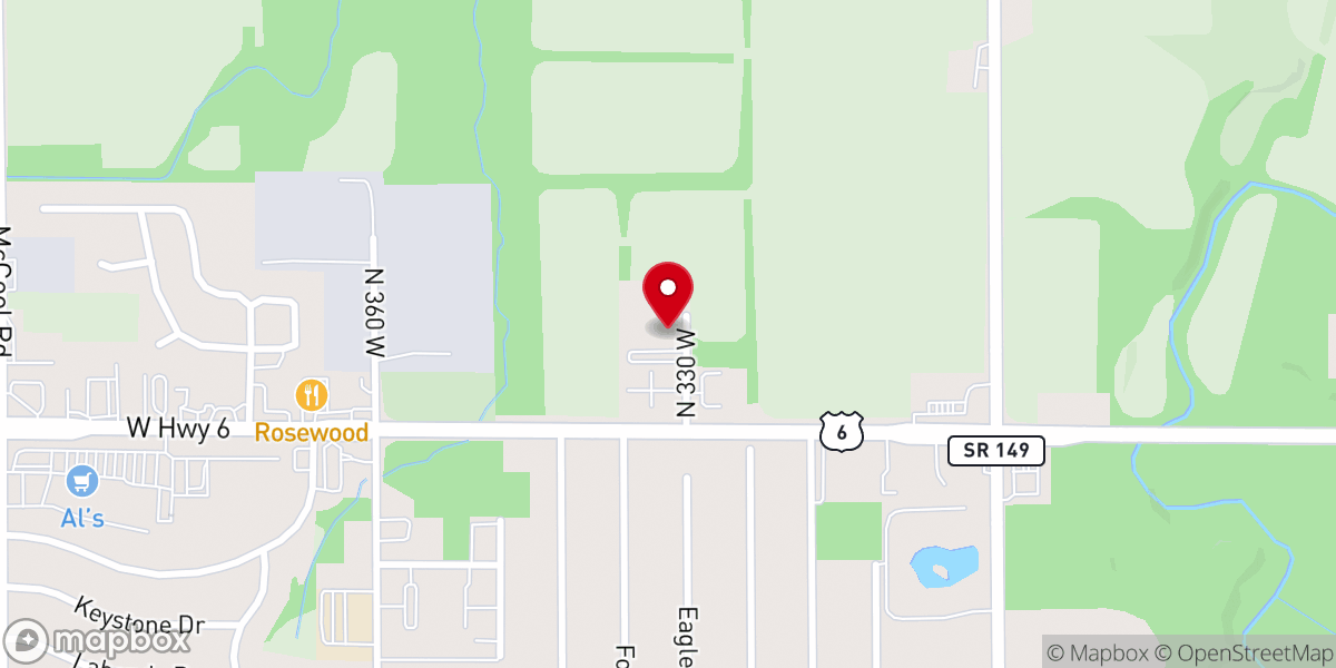Map showing location of Greater Grace Church