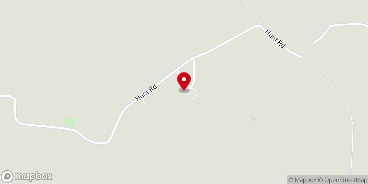 Map showing location of Camp Cortlan Christian Retreat Center Inc