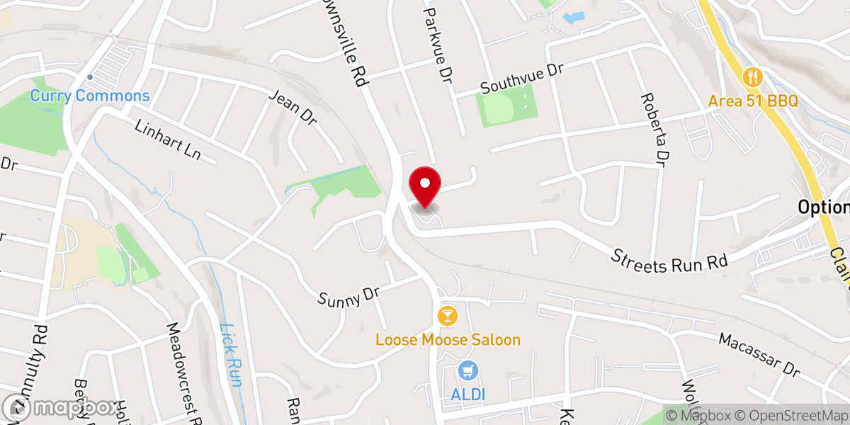 Map showing location of Whitehall Church of Christ