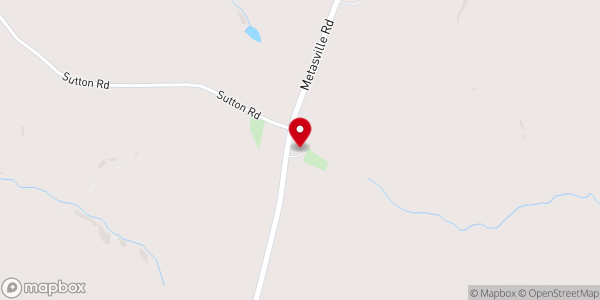 Map showing location of Anthony Chapel UMC