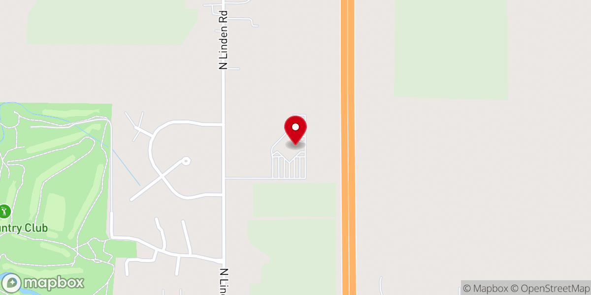 Map showing location of New Covenant Church