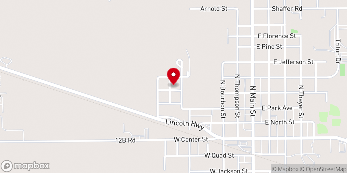 Map showing location of Cottrill Mark G