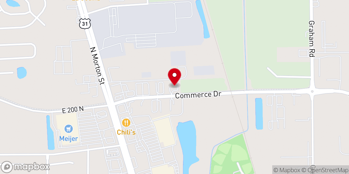Map showing location of Current Church
